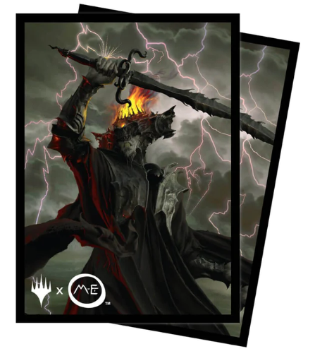 (image for) MTG Tales of Middle Earth Sauron Sleeves v2
